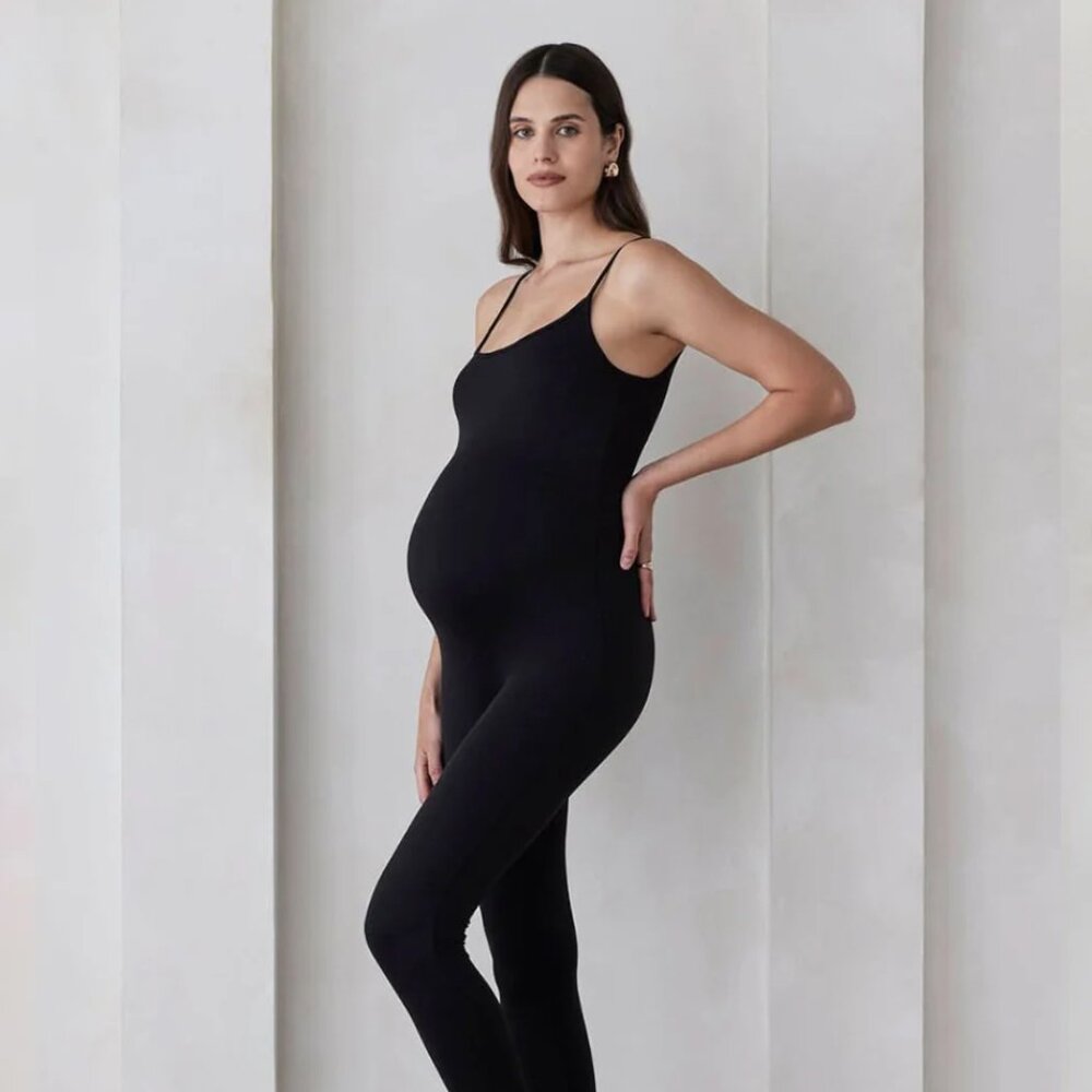 BUMPSUIT The Kate Maternity Unitard - Black (Medium)